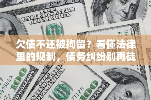 武汉欠债不还被拘留？看懂法律里的规制，债务纠纷别再徒劳奔波