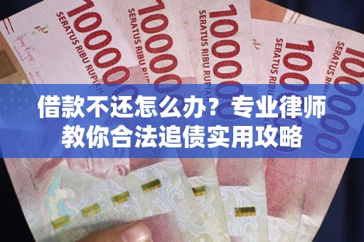 武汉借款不还怎么办？专业律师教你合法追债实用攻略