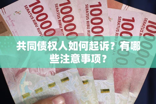 武汉共同债权人如何起诉？有哪些注意事项？